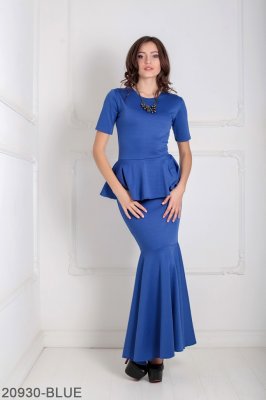 Жіноче плаття Подіум Amalia 20930-BLUE XS Синій - 8582210 - SvitStyle