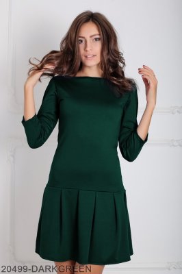 Жіноче плаття Подіум Sianna 20499-DARKGREEN XS Зелений - 8582296 - SvitStyle