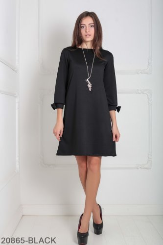 Жіноче плаття Подіум Ramada 20865-BLACK XS Чорний - SvitStyle