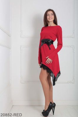 Жіноче плаття Подіум Stima 20852-RED XS Червоний - 8582536 - SvitStyle