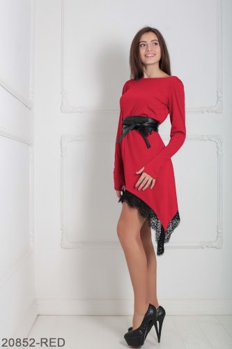 Жіноче плаття Подіум Stima 20852-RED XS Червоний - SvitStyle