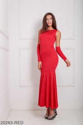 Жіноче плаття Подіум Noren 20263-RED XS Червоний - 8582673 - SvitStyle