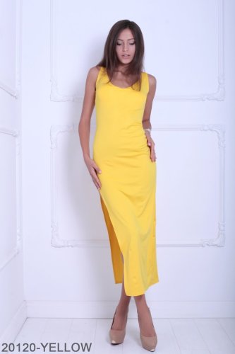 Жіноче плаття Подіум Melinda 20120-YELLOW XS Жовтий - SvitStyle