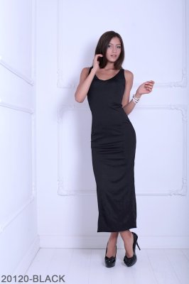 Жіноче плаття Подіум Melinda 20120-BLACK XS Чорний - 8582756 - SvitStyle