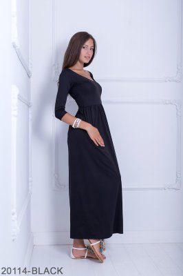 Жіноче плаття Подіум Delise 20104-BLACK XS Чорний - 8582788 - SvitStyle