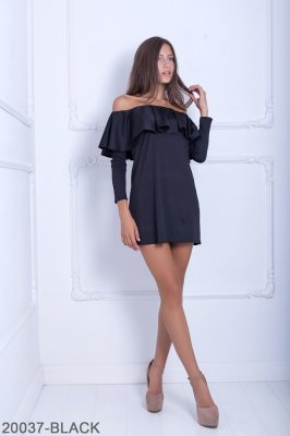 Жіноче плаття Подіум Felisity 20037-BLACK XS Чорний - 8582825 - SvitStyle