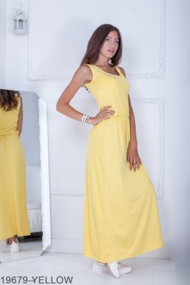 Жіноче плаття Подіум Alessia 19679-YELLOW XS Жовтий - 8582946 - SvitStyle