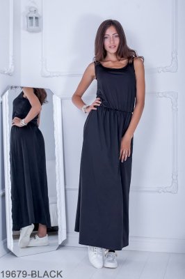 Жіноче плаття Подіум Alessia 19679-BLACK XS Чорний - 8582949 - SvitStyle