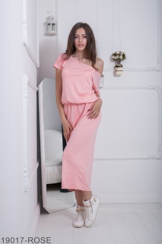 Жіноче плаття Подіум Robin 19017-ROSE XS Рожевий - SvitStyle