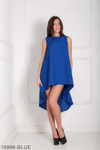 Жіноче плаття Подіум Feder 18998-BLUE XS Синій - SvitStyle