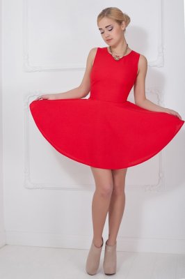 Жіноче плаття Подіум Grace 18249-RED XS Червоний - 8583208 - SvitStyle