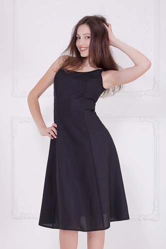Жіноче плаття Подіум Alexa 17945-BLACK XS Чорний - SvitStyle