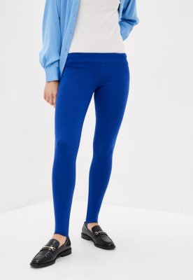 Жіночі трикотажні легінси-штани з гальмами Подіум 13477-BLUE S Синій - 8583524 - SvitStyle