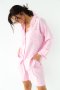 Женский костюм рубашка и шорты-бермуды LUREX - розовый цвет, M (есть размеры) (1)