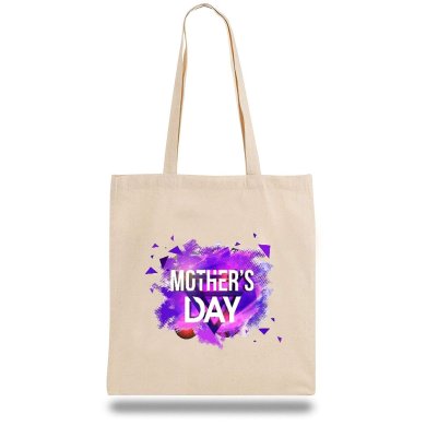 Еко-сумка, шоппер з принтом повсякденна mothers day - SvitStyle