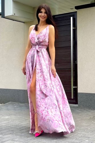 Сукня Бьонсі рожеве - SvitStyle