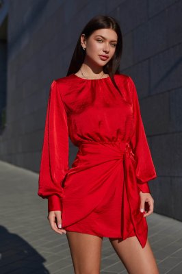 Сукня Мірі червона - 8441138 - SvitStyle