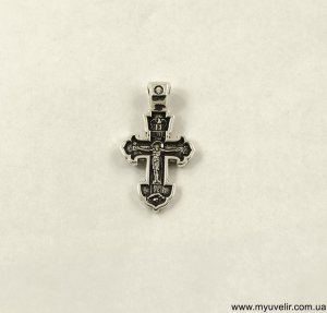 Крест Распятие Христово С Николаем Чудотворцем - 8106491 - SvitStyle