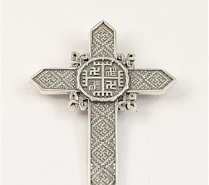 Крест с оберегами Maxi Silver 7156 - 8579617 - SvitStyle