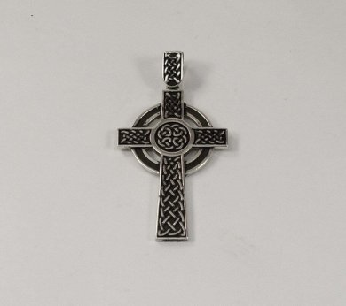 Кельтский крест Maxi Silver 2915 - SvitStyle