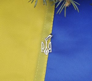 Кулон тризуб Украины Maxi Silver 9144 - 8580142 - SvitStyle