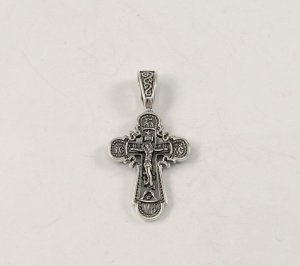 Крест на шею Maxi Silver 7553 - 8580160 - SvitStyle