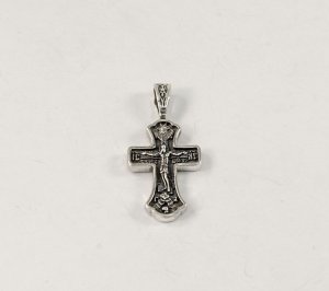 Нательный крестик православный Maxi Silver 7541 - 8580161 - SvitStyle