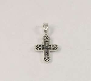 Крест распятие христа Maxi Silver 7529 - 8580163 - SvitStyle