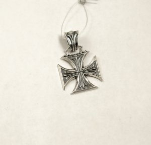 Кулон Мальтийский крест Maxi Silver 9308 - 8585282 - SvitStyle
