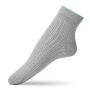 Бавовняні шкарпетки для жінок в’язки косичка з яскравою резинкою від V&T Socks (1)