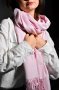 Кашеміровий ніжно-рожевий теплий шарф від бренду MyScarf (3)