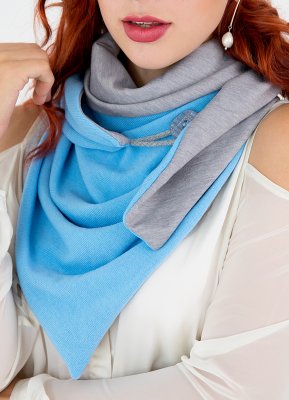 Шарф-бактус "Единбург", жіночий шарф, великий жіночий шарф, подарунок жінці - 6757452 - SvitStyle