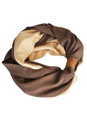 Кашеміровий шарф"Мілан ", шарф снуд, шарф бактус, зимовий жіночий шарф, больш - SvitStyle