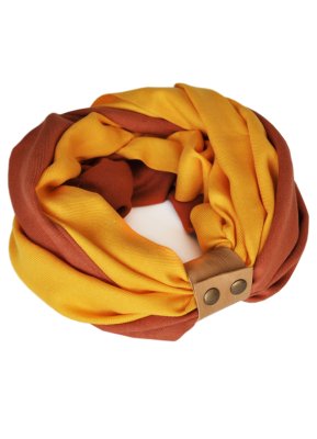 Кашеміровий шарф"Мілан ", шарф снуд, шарф бактус, зимовий жіночий шарф, больш - 6757462 - SvitStyle