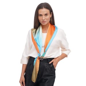  Шовкова хустка від бренду my scarf,  шийна хустка, подарунок жінці - 7806127 - SvitStyle