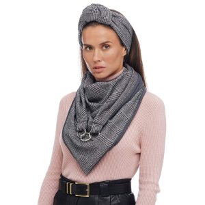 Комплект шарф + тюрбан - 7806130 - SvitStyle