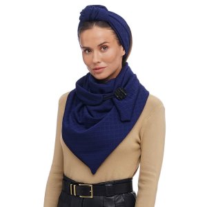Комплект шарф + тюрбан - 7806133 - SvitStyle