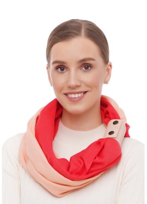 Кашеміровий шарф "Мілан", шарф снуд, шарф бактус - 8041838 - SvitStyle