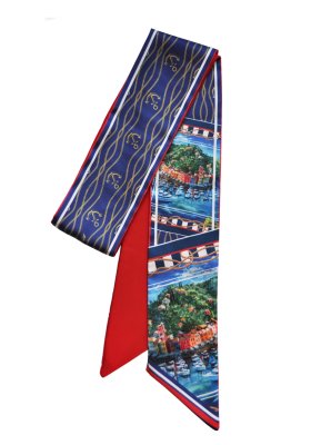 Твилли, шарфик-краватка, авторський дизайнерський шарф, шарф-стрічка My Scarf - 8058481 - SvitStyle