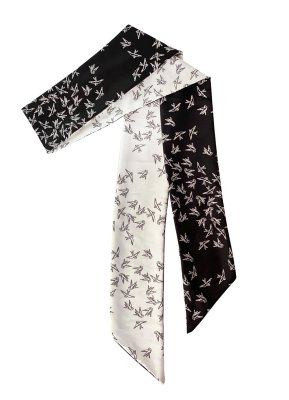 Стильна хустка "небесний ластівки", краватка твіллі, стрічка для волосся, myscaf - SvitStyle