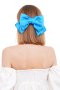 Великий блакитний luxury бант - прикраса для волосся від myscarf (1)