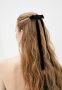Оксамитовий бантик - прикраса для волосся (1)