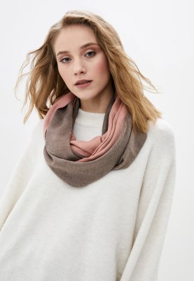 Кашеміровий шарф "мілан", шарф снуд, шарф бактус, зимовий жіночий шарф, великий  - 8310302 - SvitStyle