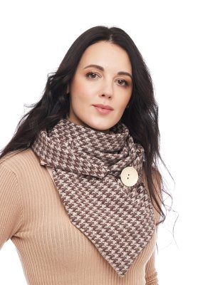 Шарф-бактус "Едінбург", жіночий шарф, великий жіночий шарф - 8408607 - SvitStyle