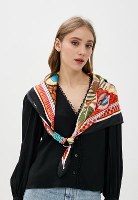 Дизайнерська хустка "Яскравий Мілан" від бренду my scarf, подарунок жінці, прикр - SvitStyle