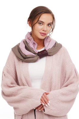 Кашеміровий шарф "Мілан", шарф снуд, шарф бактус, зимовий жіночий шарф, великий  - 8466850 - SvitStyle