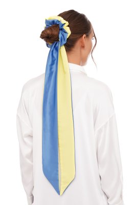 Стрічка Твіллі + гумка, шарфик-краватка, шарф-стрічка My Scarf, колекція Україна - 8466861 - SvitStyle
