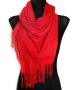 Кашеміровий червоний шарф, великий жіночий шарф (1)