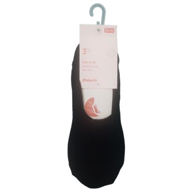Носки женские набор из 3шт Suba Corap Invisible Socks, р.36-40, код: N5033 - SvitStyle