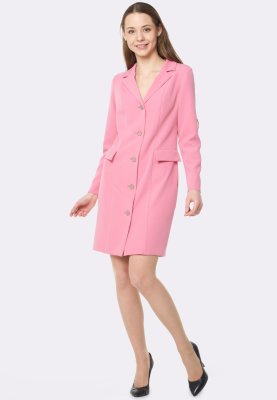 Платье-жакет ярко-розового цвета 5636p, 42 - SvitStyle